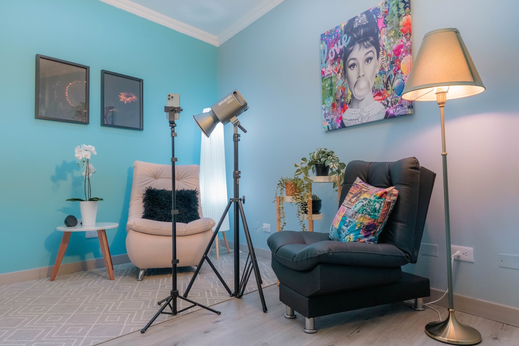 Blue room